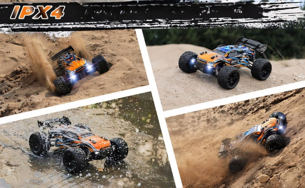 Monster Truck RC 4x4 36km/h pomarańczowy | REEVE
