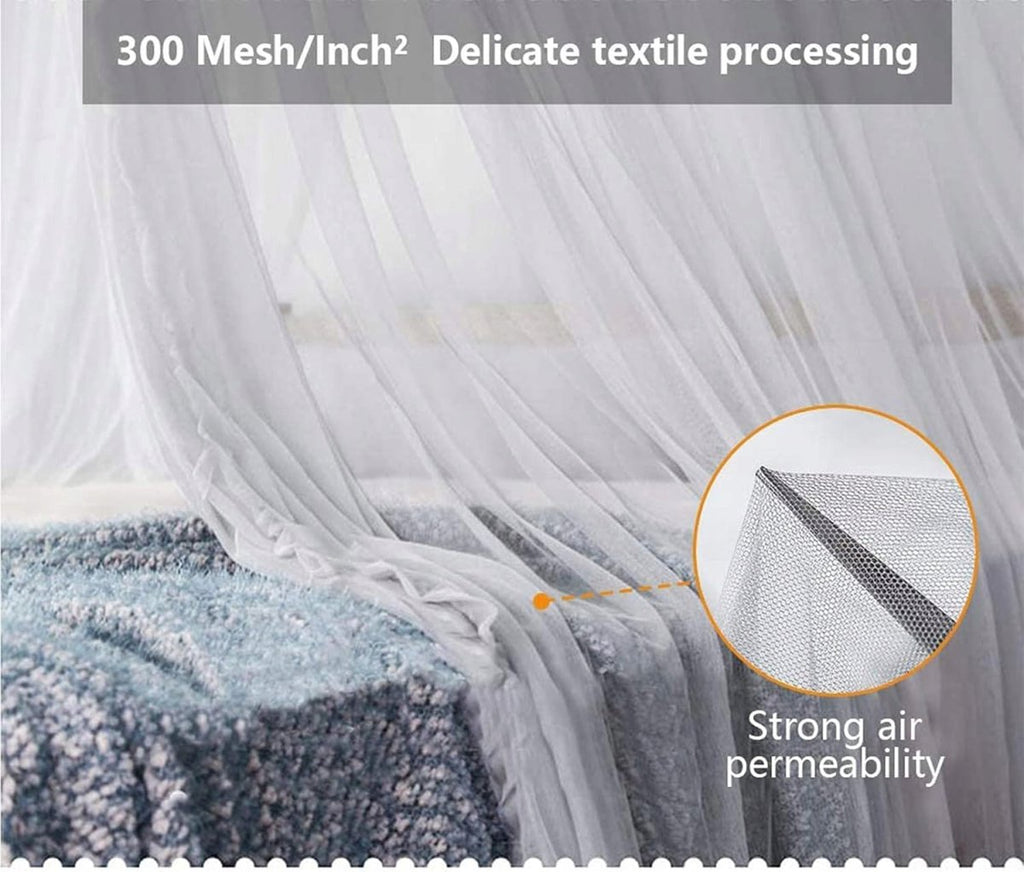 Moskitiera baldachim XXL AERB nad Łóżko 2 - osobowe | REEVE