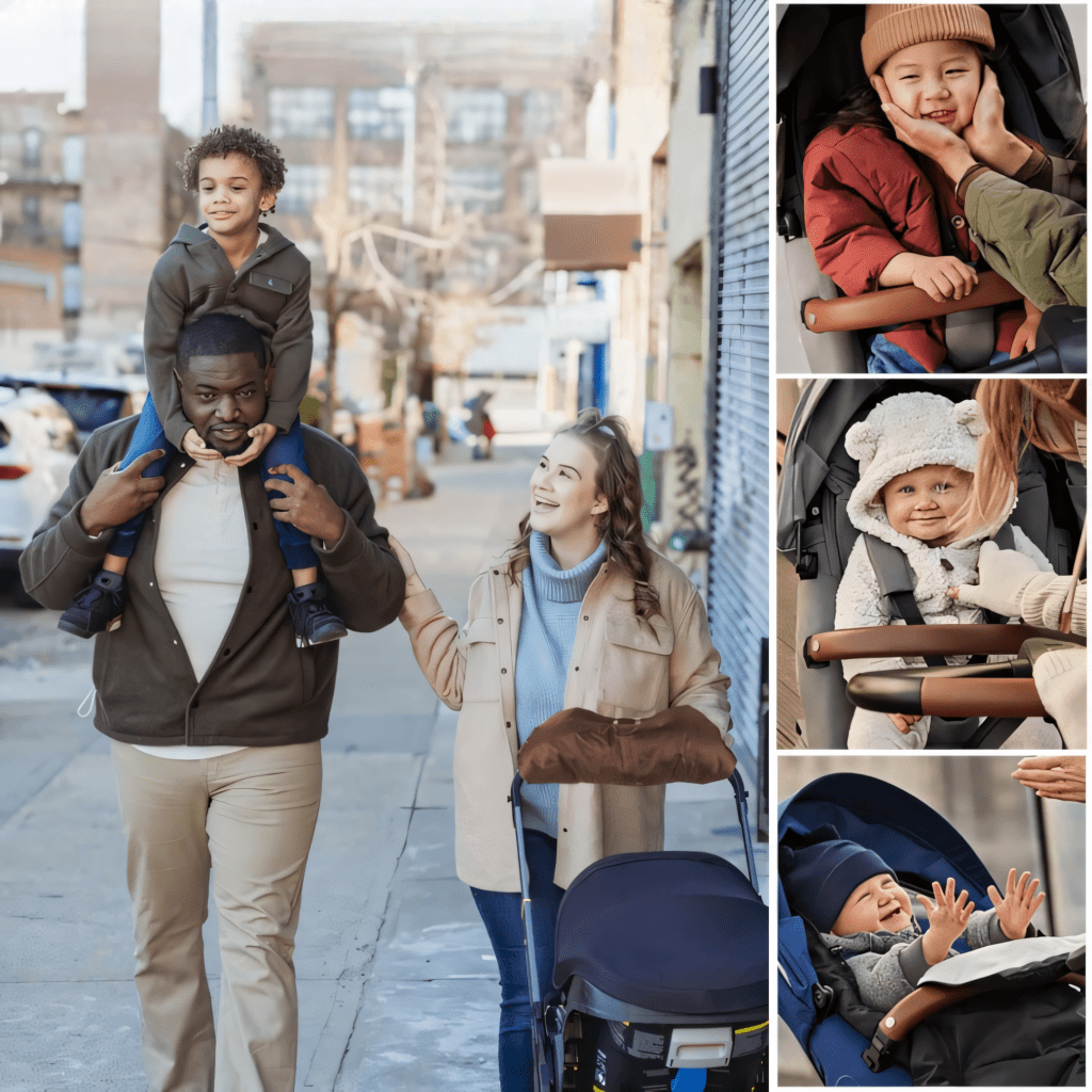 Mufka do Wózka Uniwersalna Brązowa - Ciepła i Wodoodporna | REEVE