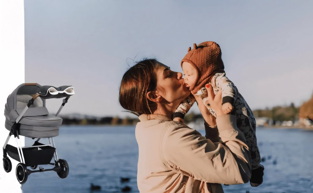 Mufka do Wózka Uniwersalna Granatowa - Ciepła i Wodoodporna | REEVE