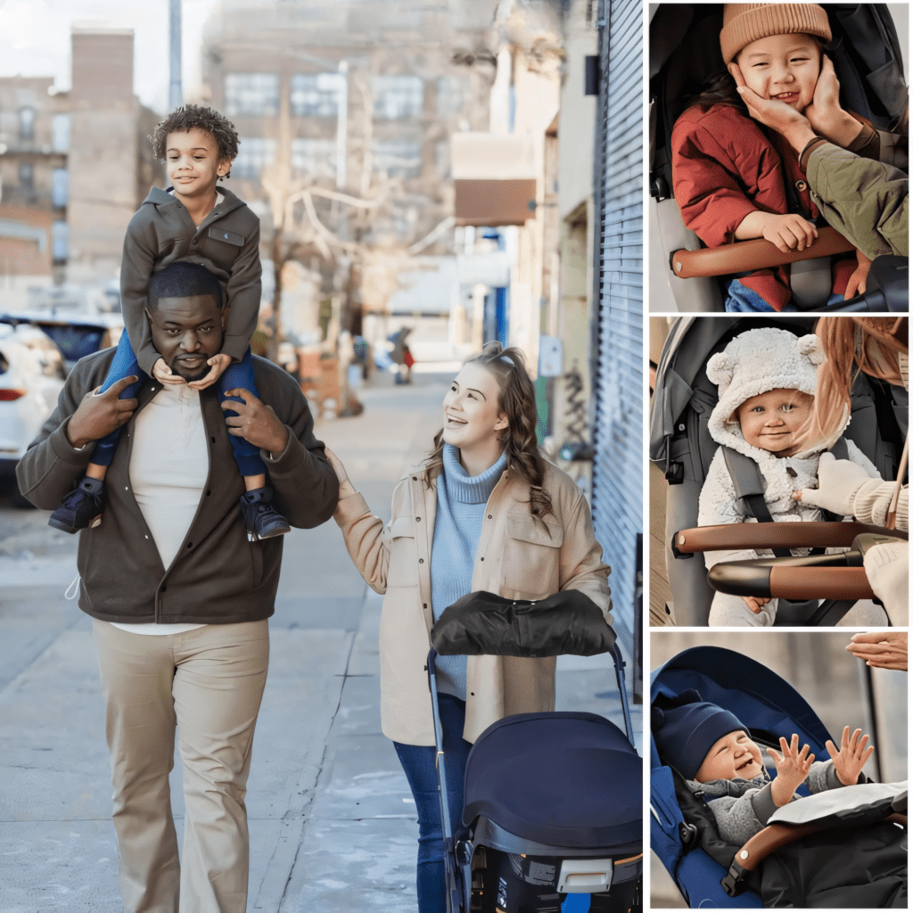 Mufka do Wózka Uniwersalna Granatowa - Ciepła i Wodoodporna | REEVE