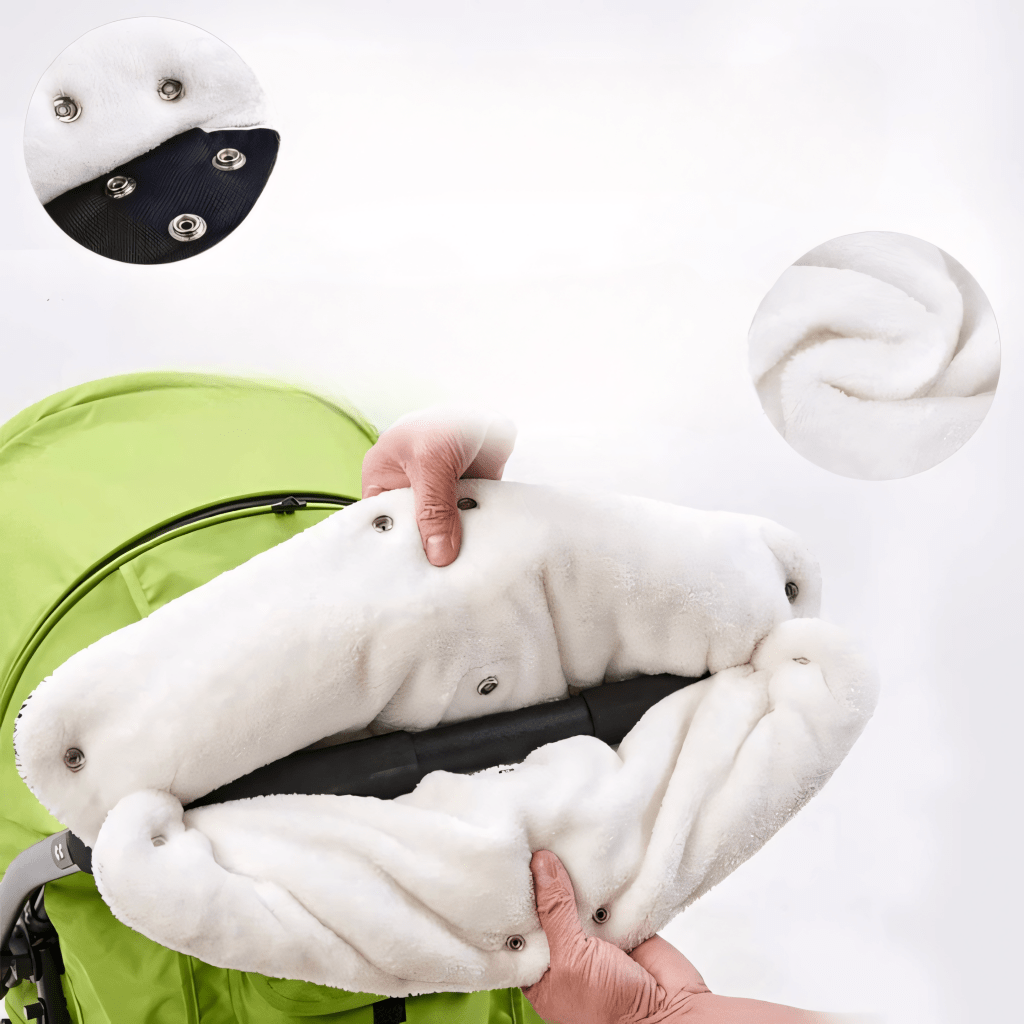 Mufka do Wózka Uniwersalna Granatowa - Ciepła i Wodoodporna | REEVE