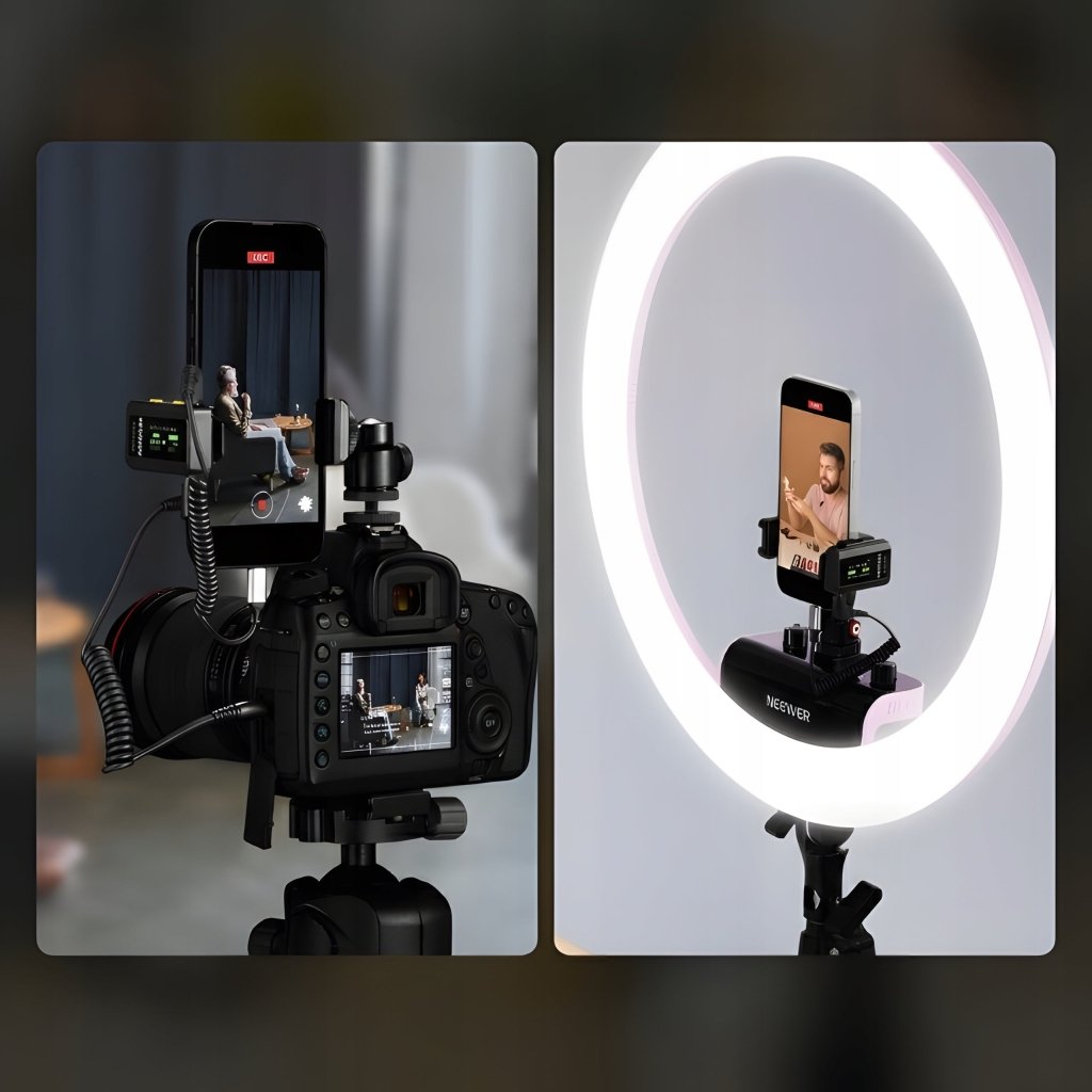 Neewer CM28 Pro — mikrofon bezprzewodowy 2TX+1RX z etui | REEVE
