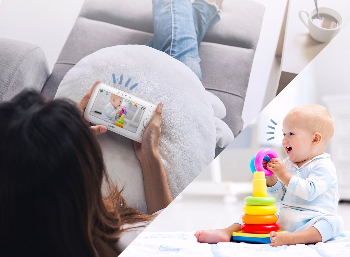 Niania elektroniczna VTech VM5255 5" LCD HD bez Wi - Fi | REEVE