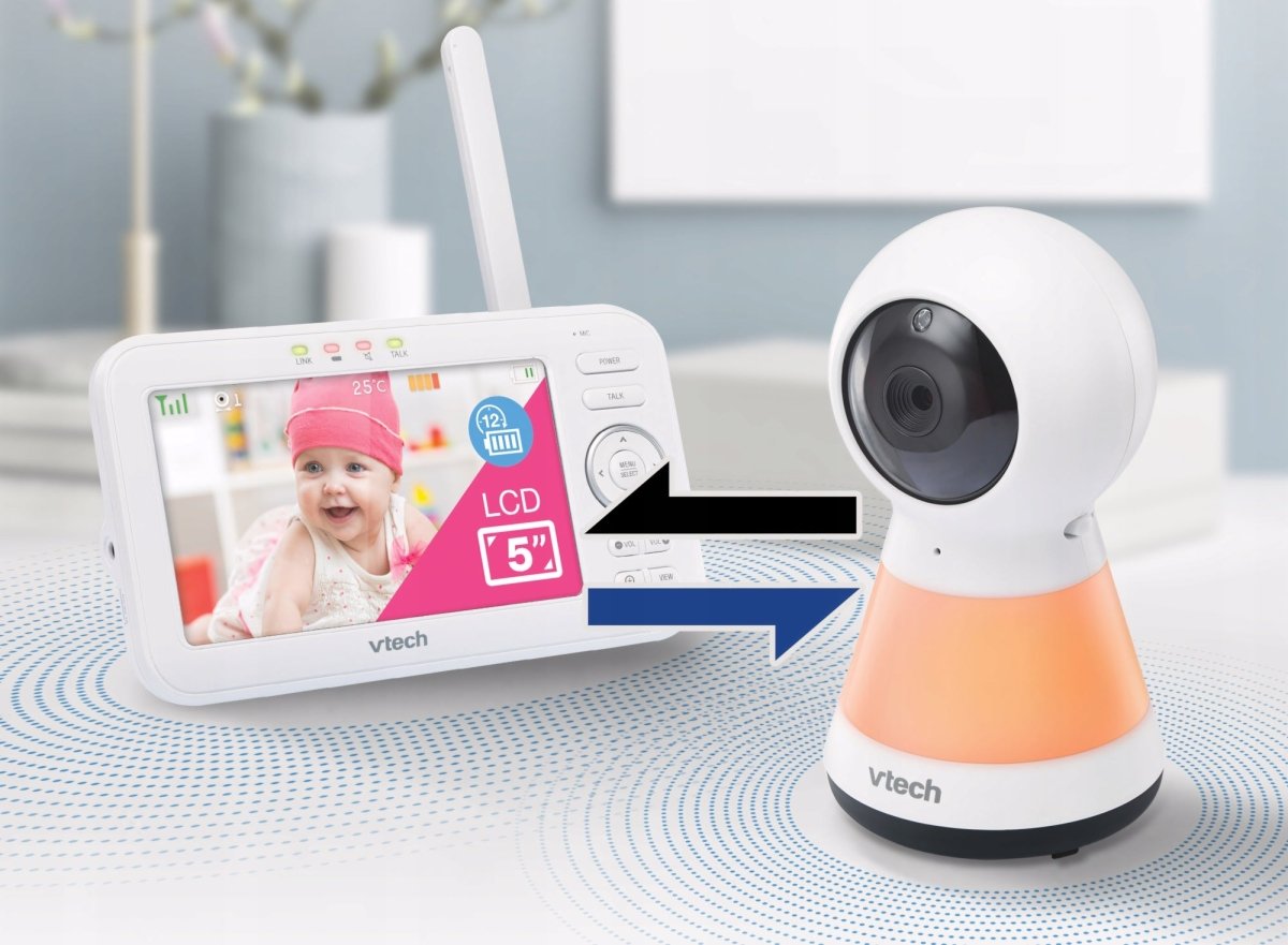 Niania elektroniczna VTech VM5255 5" LCD HD bez Wi - Fi | REEVE