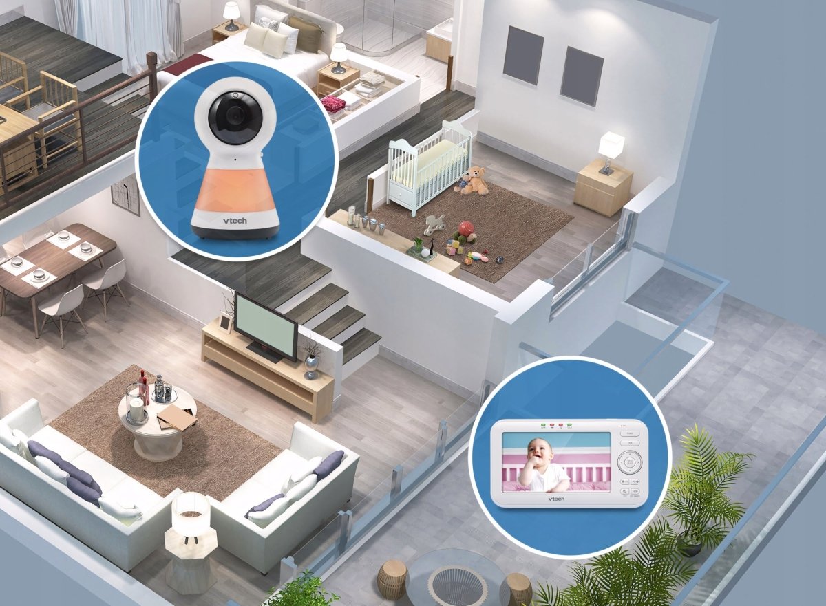 Niania elektroniczna VTech VM5255 5" LCD HD bez Wi - Fi | REEVE