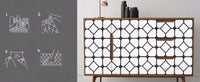 Okleina meblowa Decoroom 44x400 cm drzewo | REEVE