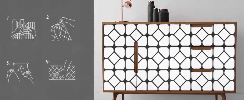 Okleina meblowa Decoroom 44x400 cm drzewo | REEVE