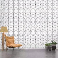 Okleina meblowa Decoroom 45x300cm białe paski | REEVE
