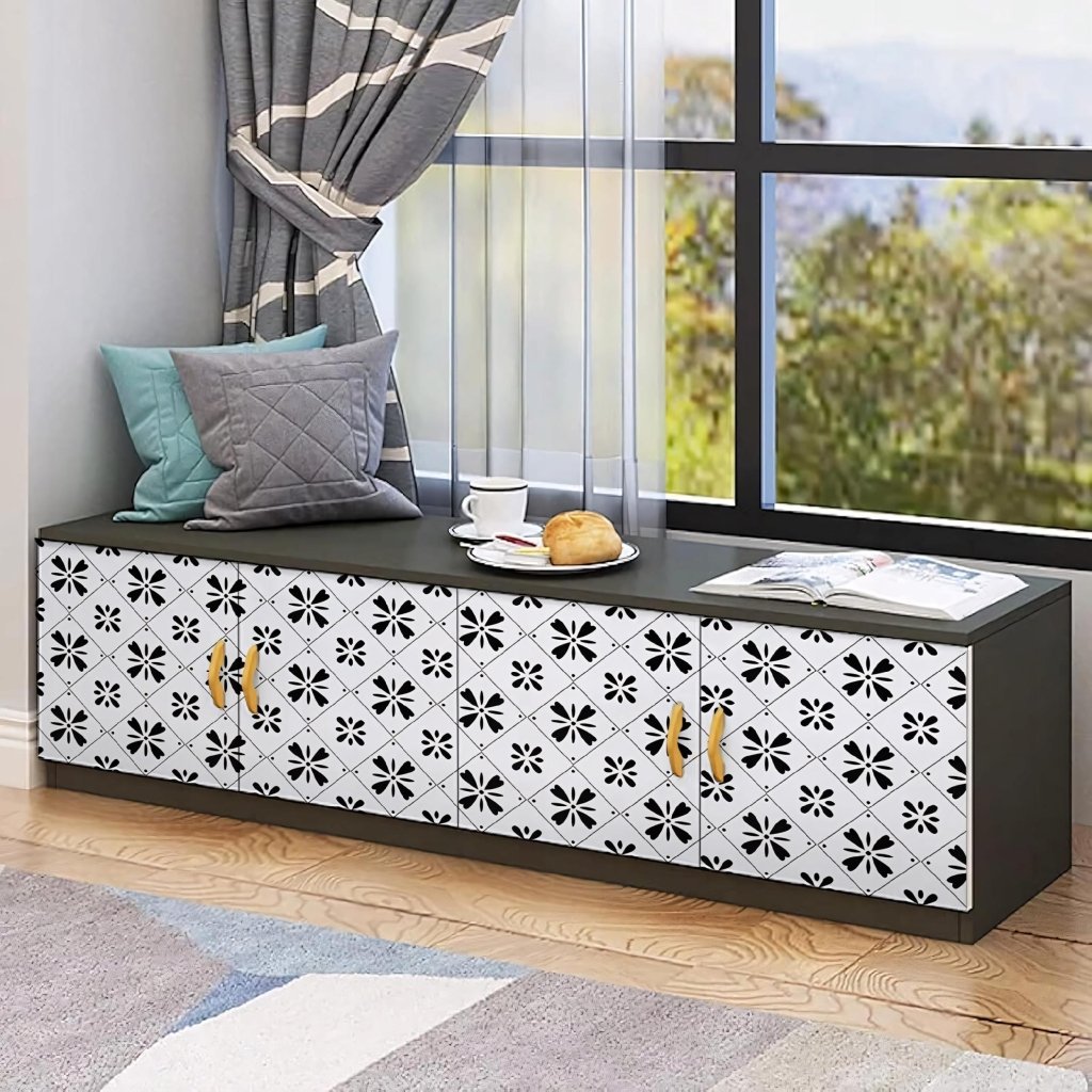 Okleina meblowa Fantasnight 44x300 cm geometria | REEVE