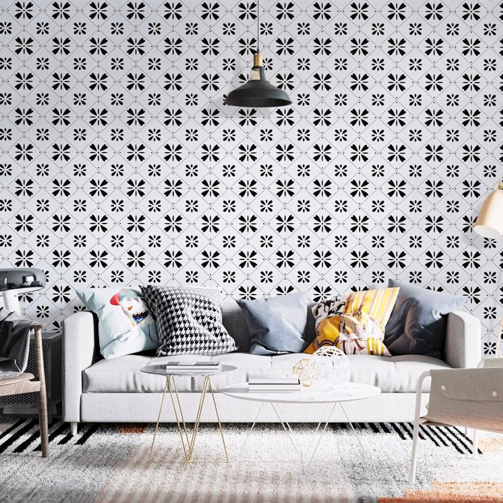 Okleina meblowa Fantasnight 44x300 cm geometria | REEVE