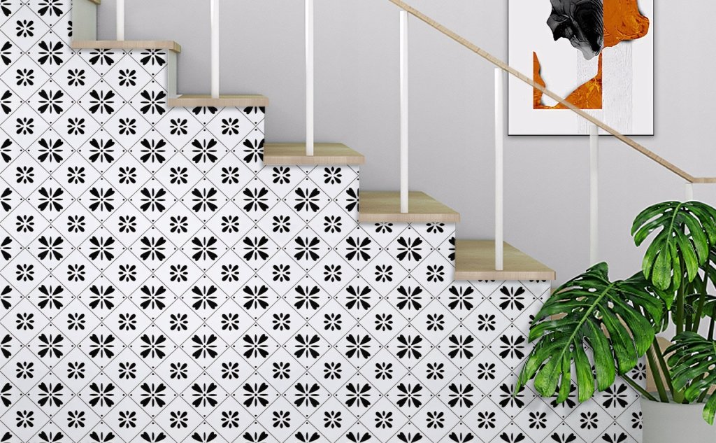 Okleina meblowa Fantasnight 44x300 cm geometria | REEVE