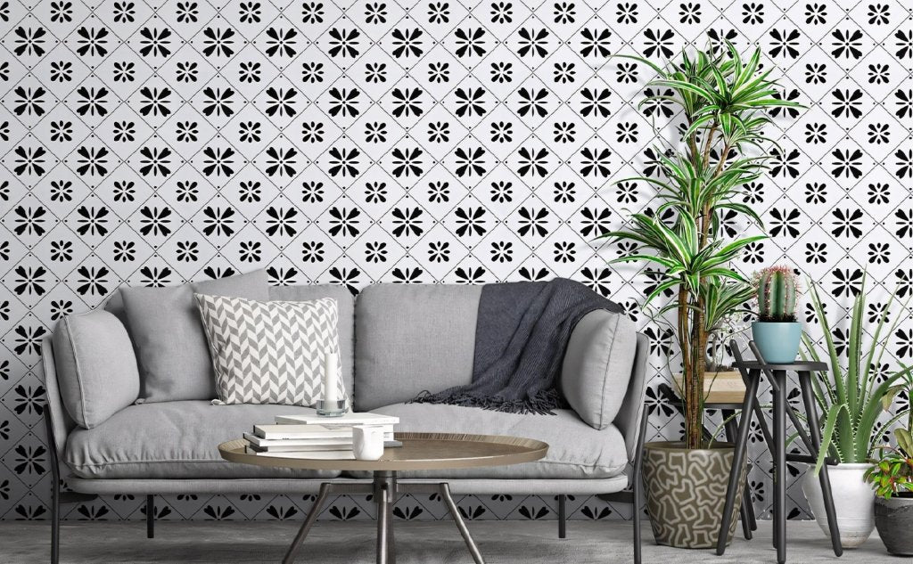 Okleina meblowa Fantasnight 44x300 cm geometria | REEVE