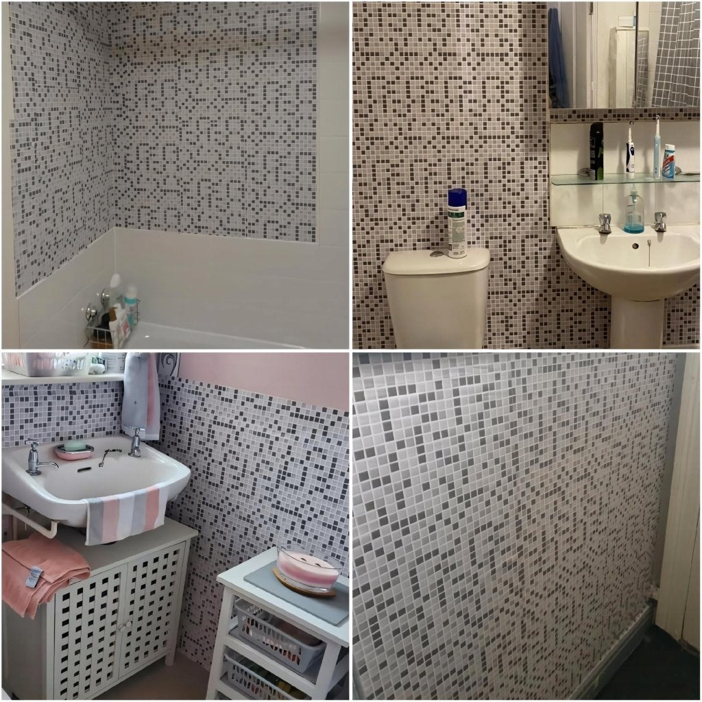 Okleina samoprzylepna 44×300 cm – mozaikowe kafelki | REEVE