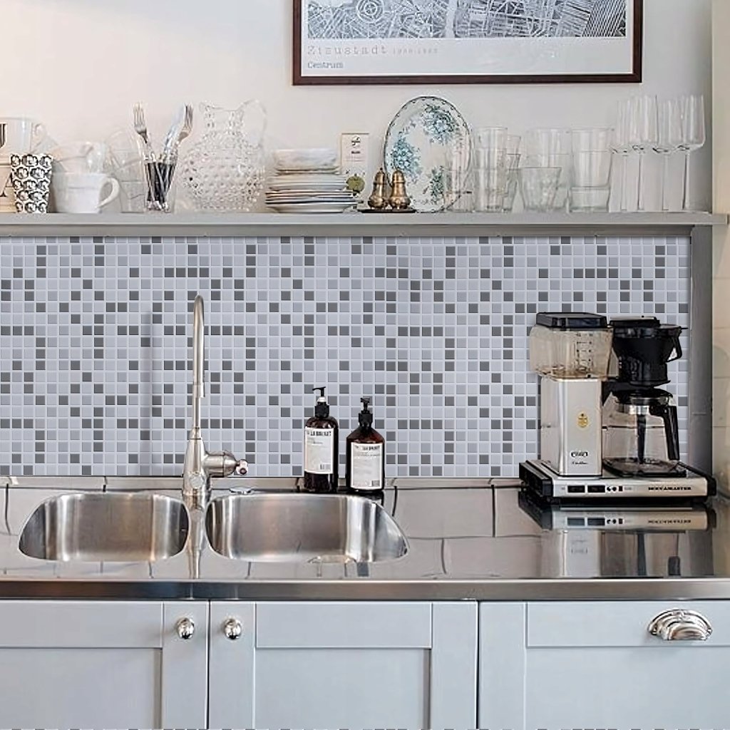 Okleina samoprzylepna 44×300 cm – mozaikowe kafelki | REEVE