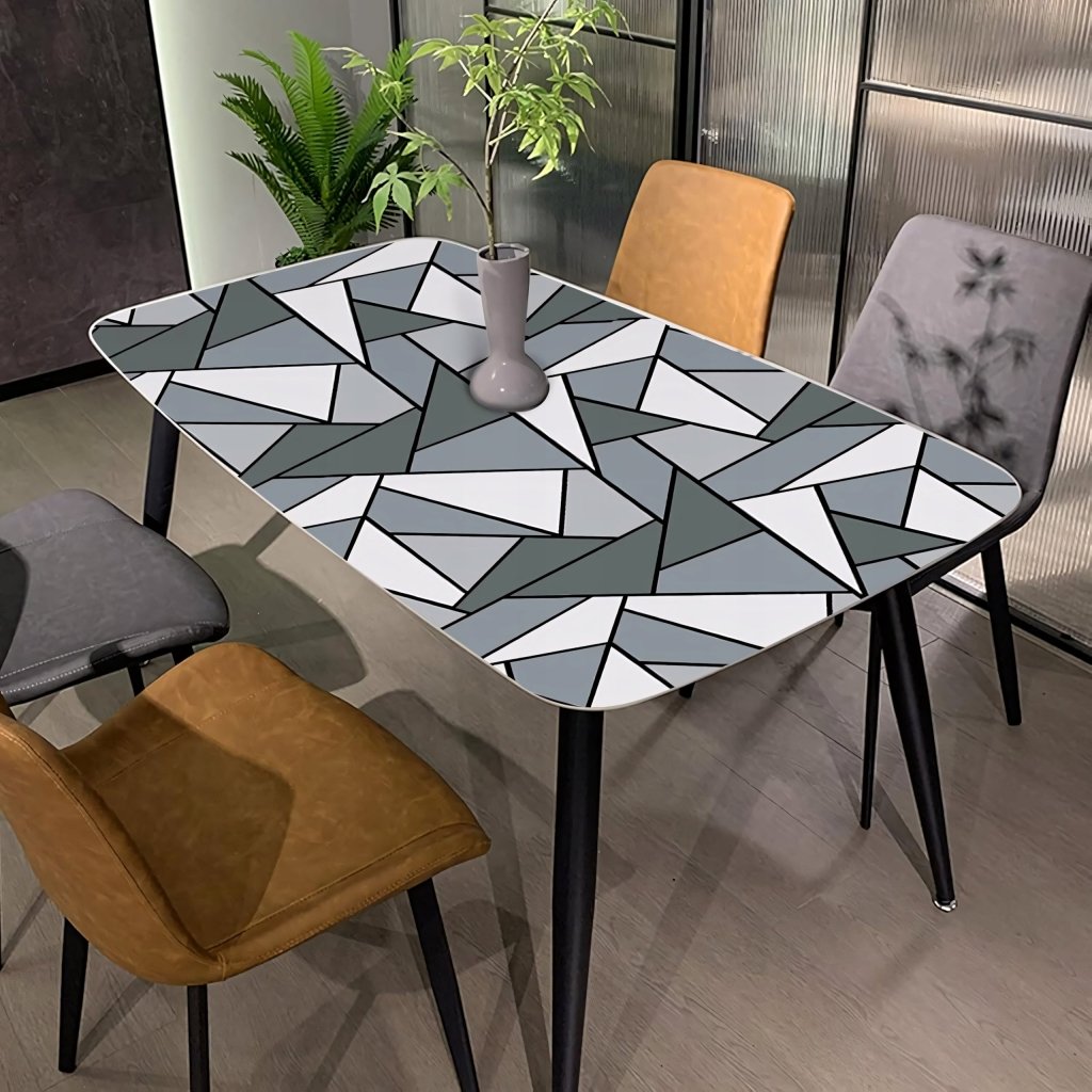 Okleina samoprzylepna 44×300 cm – szary wzór geometryczny | REEVE