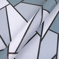 Okleina samoprzylepna 44×300 cm – szary wzór geometryczny | REEVE