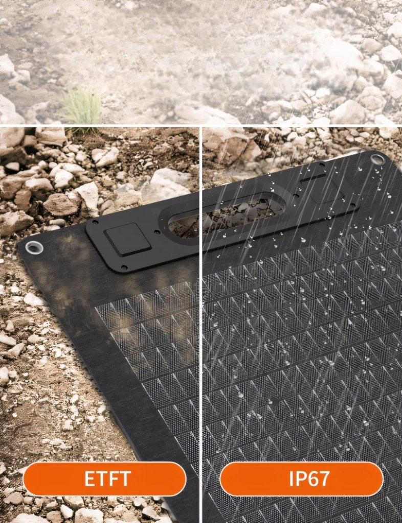 Panel solarny Rophie 100W składany turystyczny | REEVE