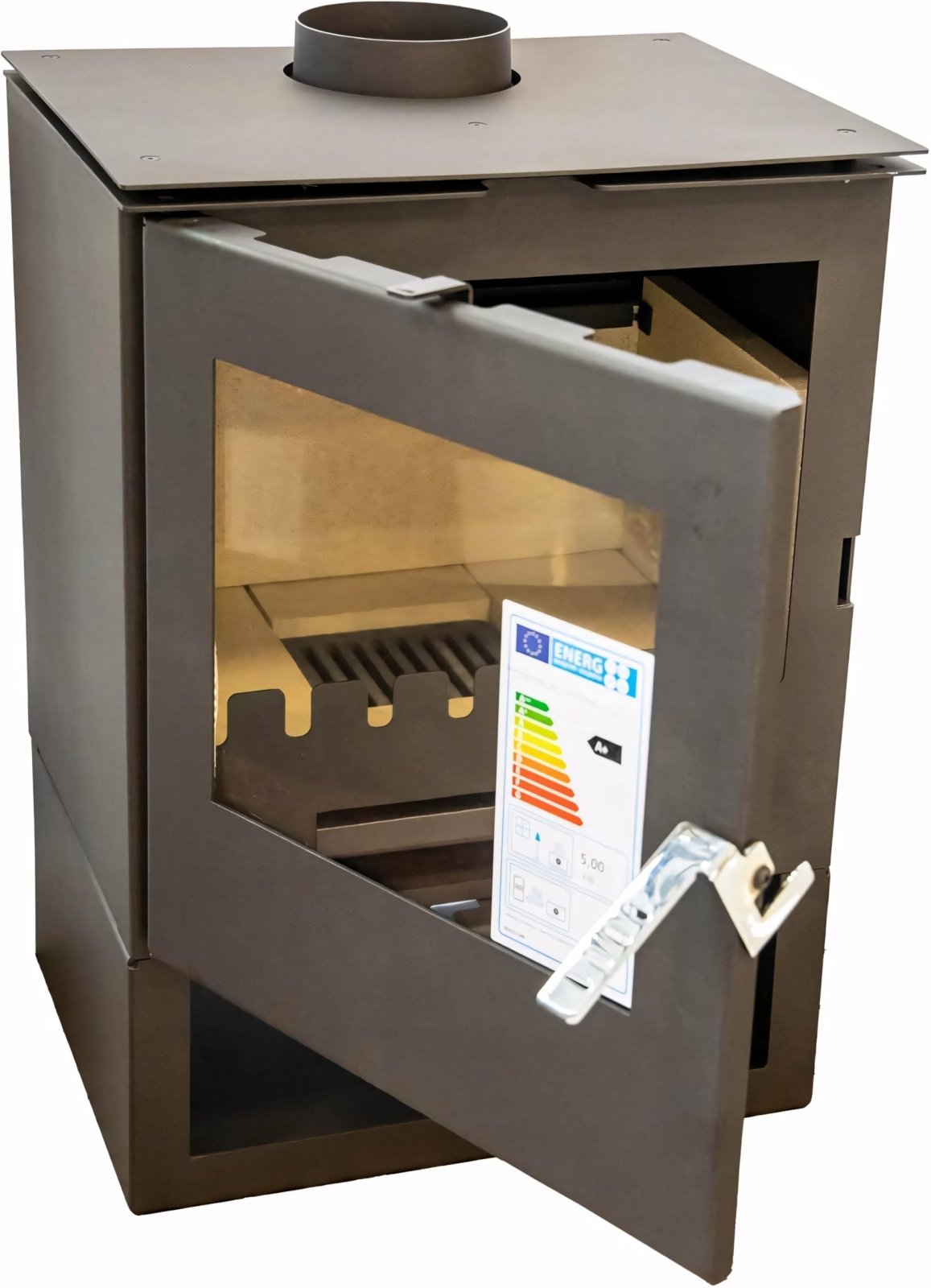 Piec na drewno wolnostojący VERSO 3 5kW A+ | REEVE