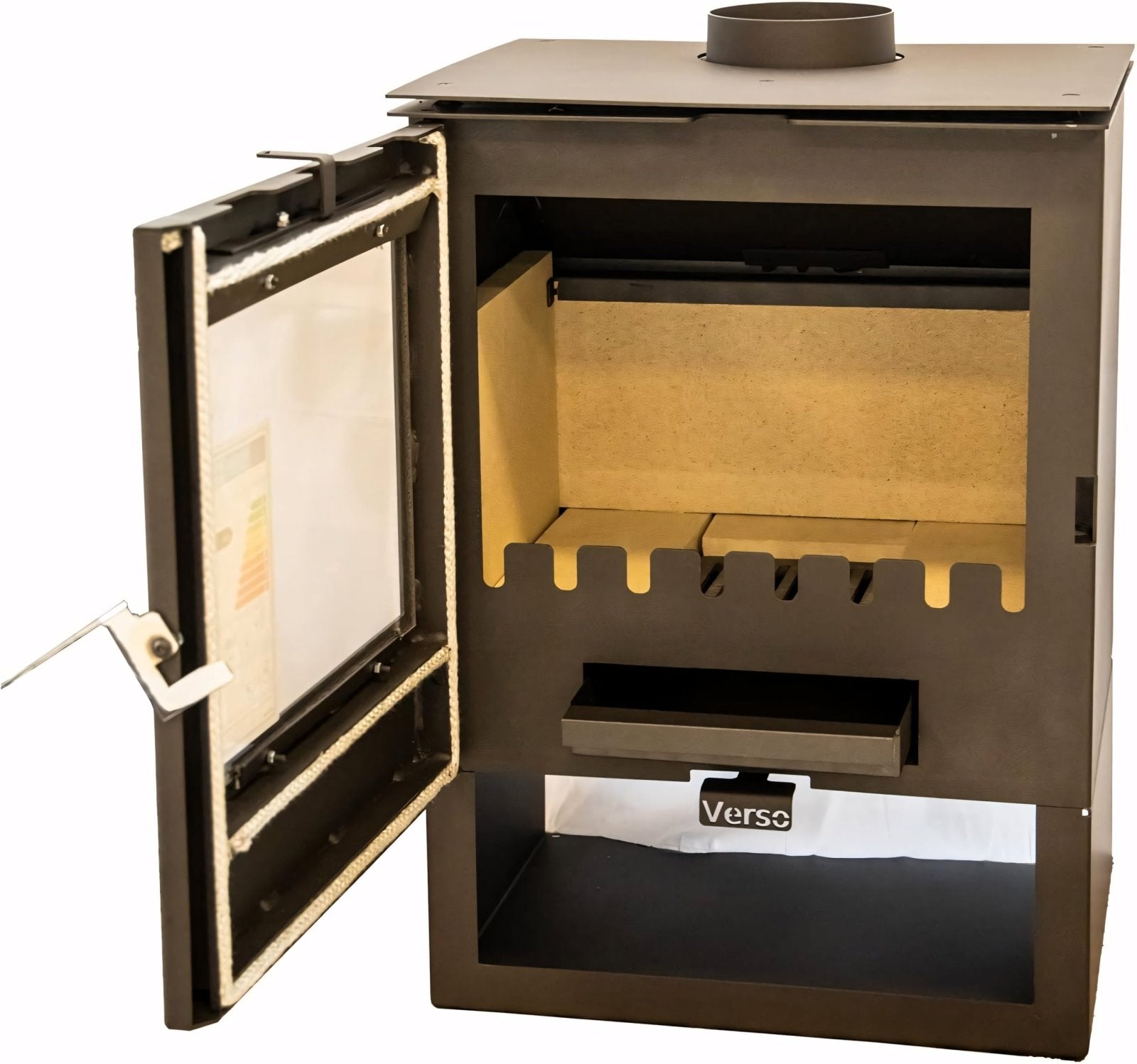 Piec na drewno wolnostojący VERSO 3 5kW A+ | REEVE