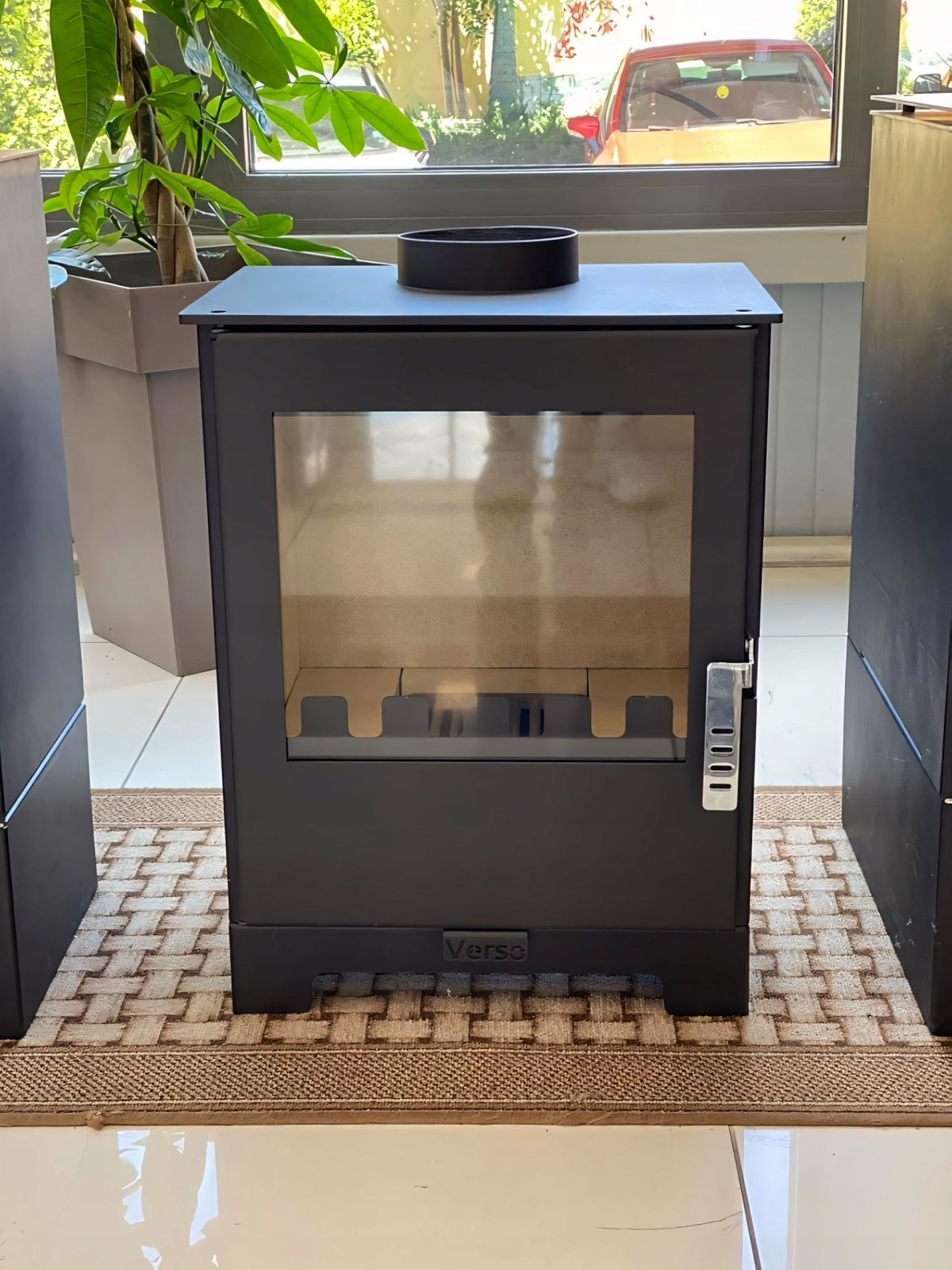 Piec na drewno wolnostojący VERSO 3L 5kW A+ | REEVE