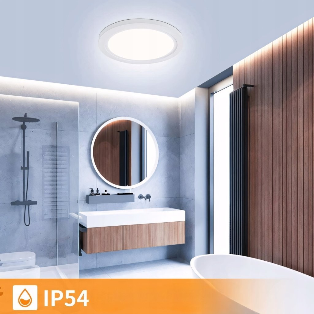 Plafon LED sufitowy 18W 1800LM IP54 3 barwy światła | REEVE