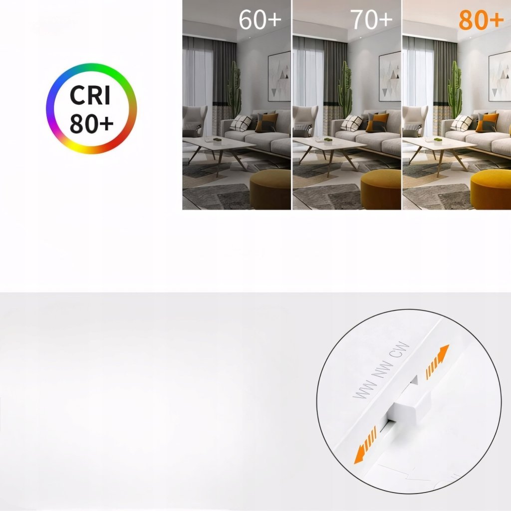 Plafon LED sufitowy 18W 1800LM IP54 3 barwy światła | REEVE