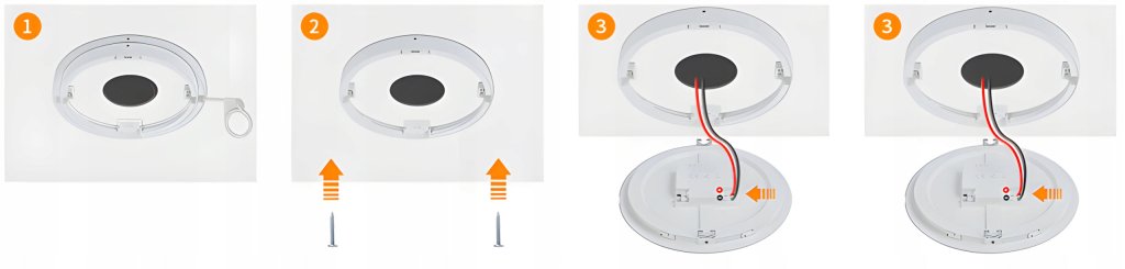 Plafon LED sufitowy 18W 1800LM IP54 3 barwy światła | REEVE