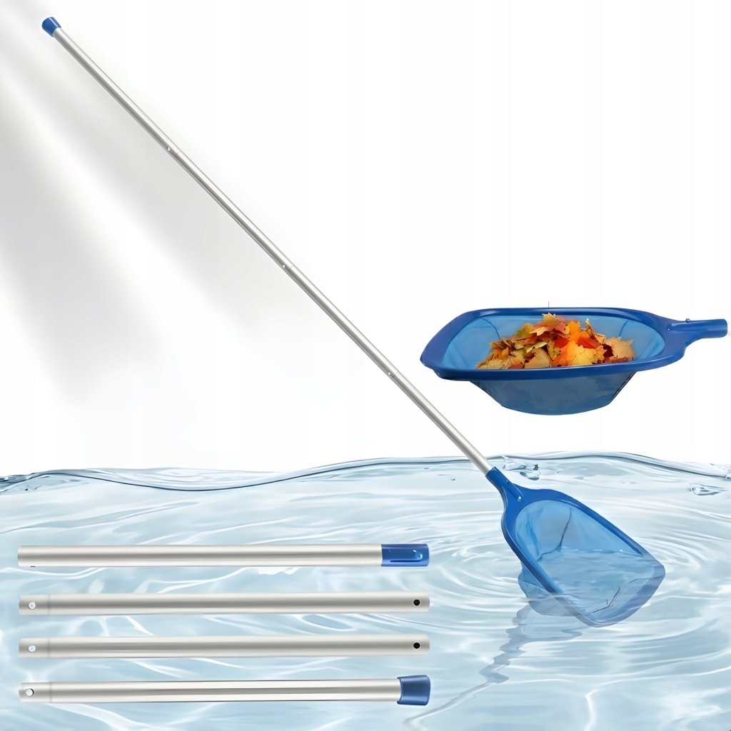 Podbierak do basenu, kij aluminiowy 4 - częściowy, 161 cm | REEVE