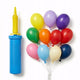 Pompka ręczna do balonów plus 101 balonów lateksowych, 10 kolorów