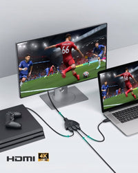 Przełącznik HDMI 3 wejścia / 1 wyjście, Full HD 1080p, 3D | REEVE