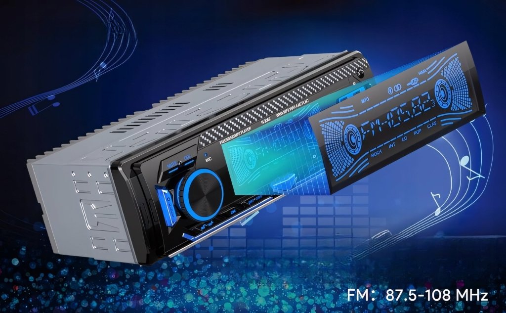 Radio samochodowe 1 DIN 4x65W bluetooth 5.0 RDS | REEVE