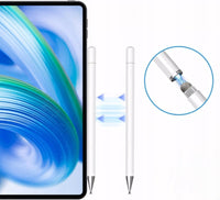 Rysik stylus pen uniwersalny biały – 2 w 1 | REEVE