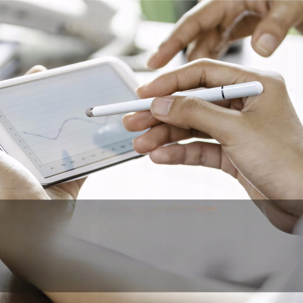 Rysik stylus pen uniwersalny biały – 2 w 1 | REEVE