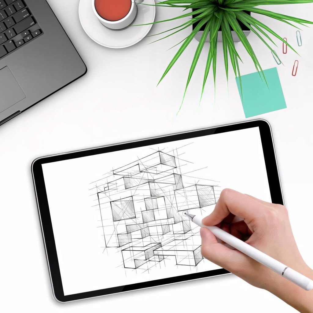 Rysik stylus pen uniwersalny biały – 2 w 1 | REEVE