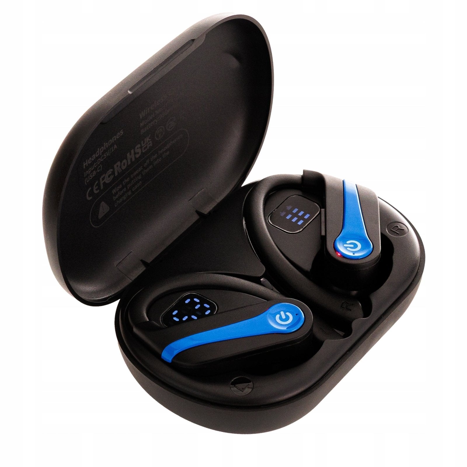 Słuchawki bezprzewodowe bluetooth 5.3 sportowe IPX7 | REEVE