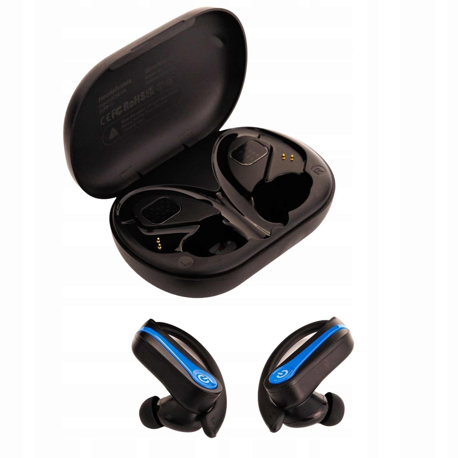 Słuchawki bezprzewodowe bluetooth 5.3 sportowe IPX7 | REEVE