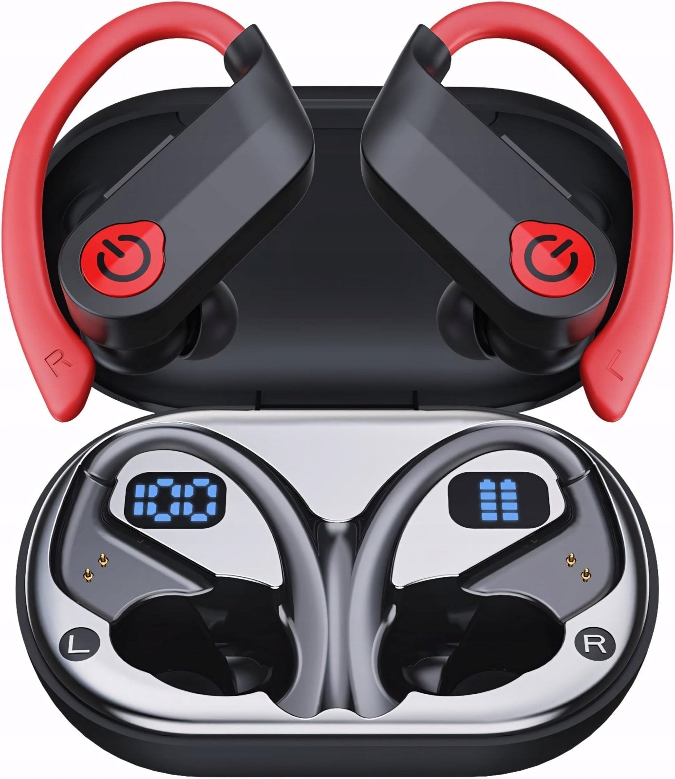 Słuchawki sportowe TWS IP7 60h bas | REEVE