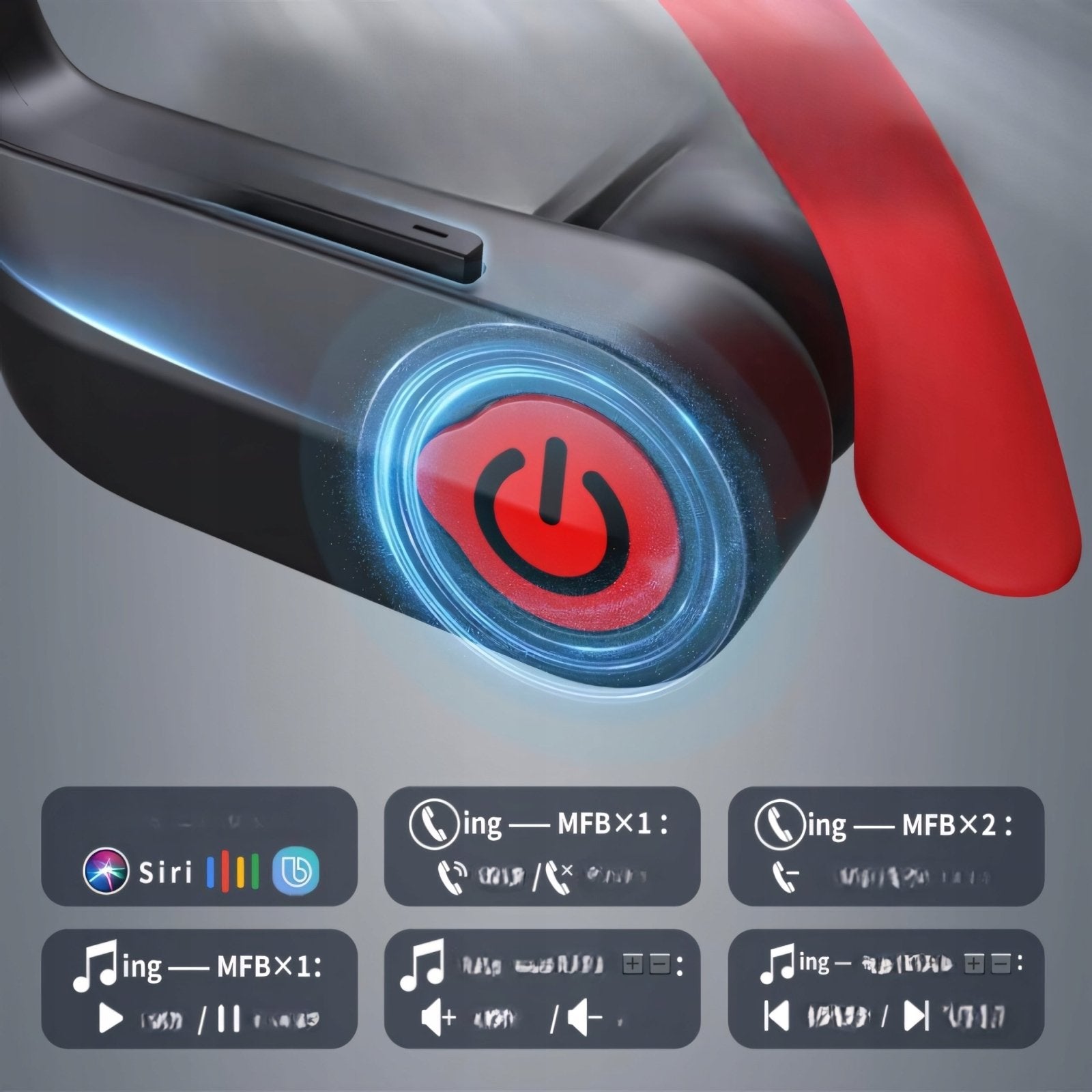 Słuchawki sportowe TWS IP7 60h bas | REEVE