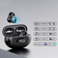 Słuchawki zauszne bluetooth 5.3 przewodnictwo kostne IPX7 | REEVE