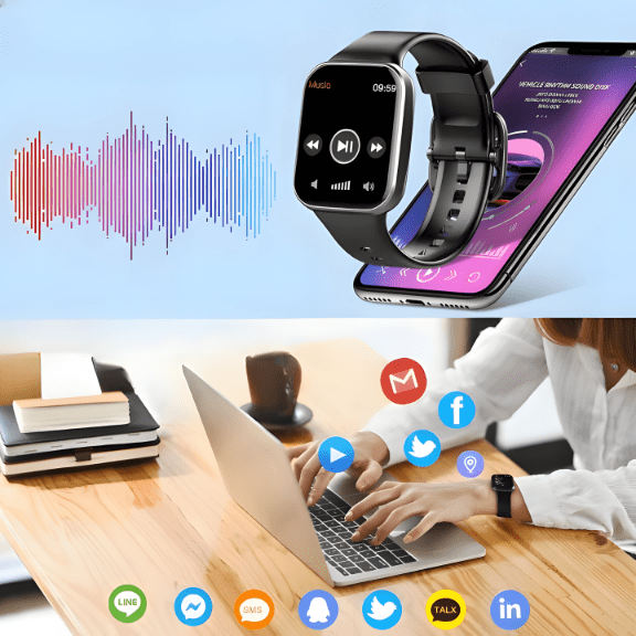 Smartwatch sportowy Q23 GPS pulsometr IP68 | REEVE