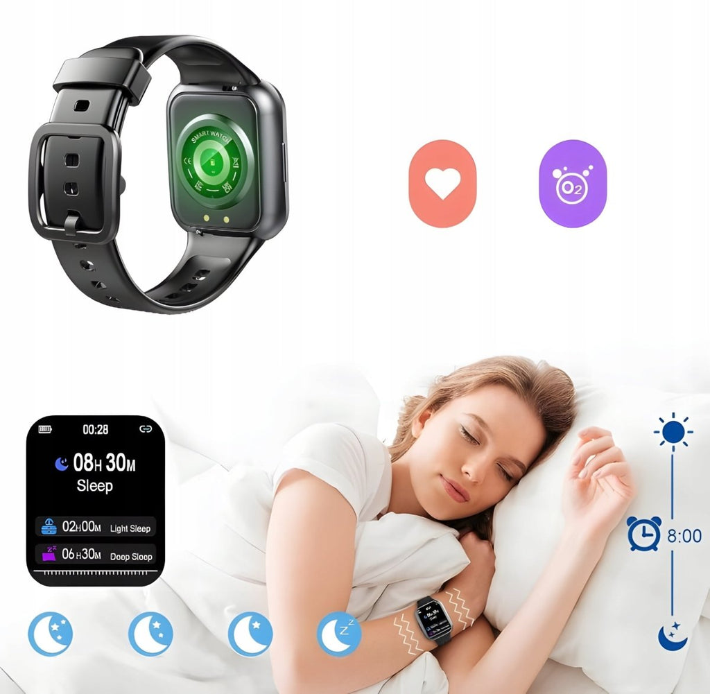Smartwatch sportowy Q23 GPS pulsometr IP68 | REEVE