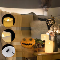 Świeczki LED tealight migoczące, 24 sztuki, ciepły biały | REEVE