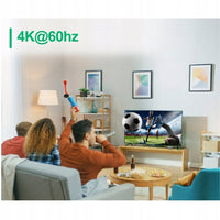 Switch HDMI dwukierunkowy 4K 60 Hz, 2 × 1 lub 1 × 2, aluminium | REEVE