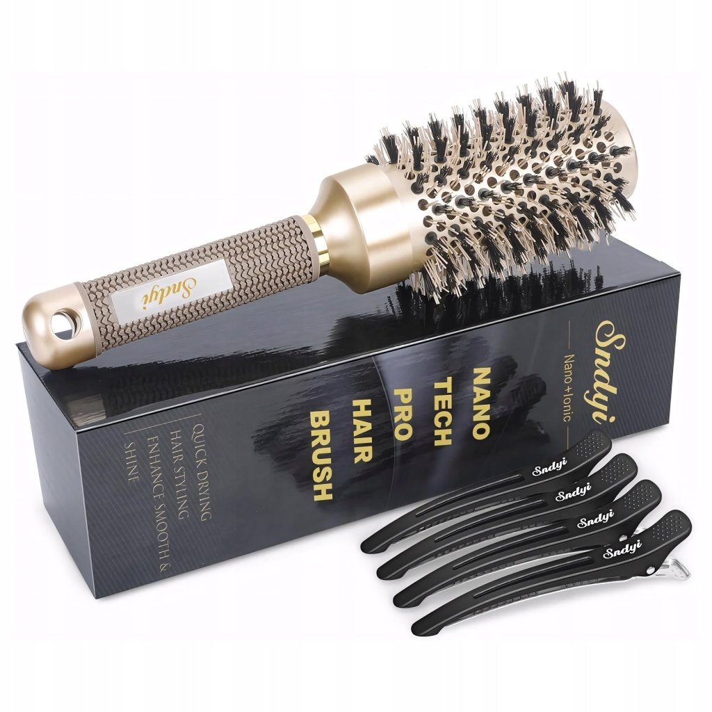 Szczotka okrągła 43 mm złota – do modelowania | REEVE