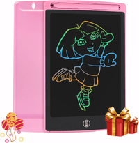 Tablet graficzny LCD 8.5" różowy dla dzieci 2+ | REEVE
