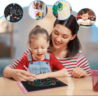 Tablet graficzny LCD 8.5" różowy dla dzieci 2+ | REEVE