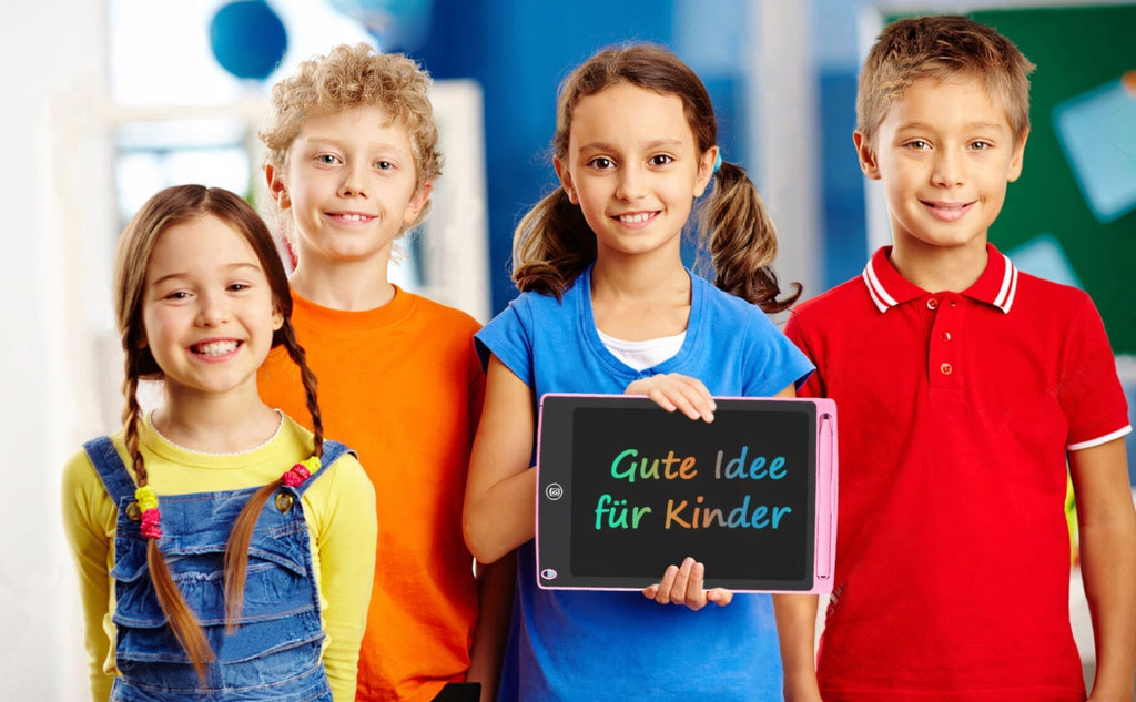 Tablet graficzny znikopis dla dzieci 8,5" niebieski | REEVE