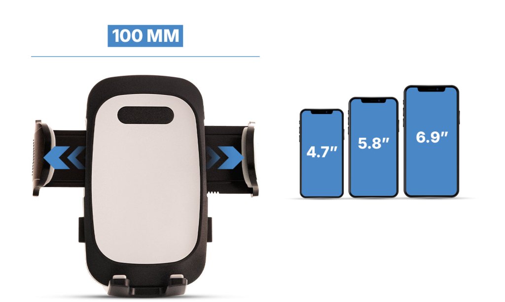 Uchwyt samochodowy na kratkę nawiewu 360° | REEVE