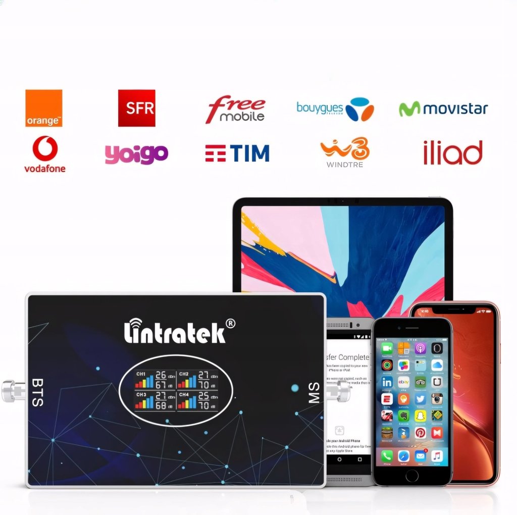 Wzmacniacz sygnału GSM/3G/4G LTE 70 dB z anteną Yagi, 15 m kabla | REEVE